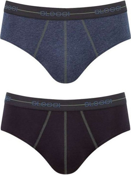 Sloggi Ανδρικά Σλιπ Βαμβακερά 2Pack 10050546-V004