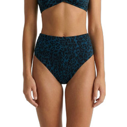 Sugarfree Ψηλόμεσο Bikini Slip Animal Print Πετρόλ Μαύρο 26802110-514