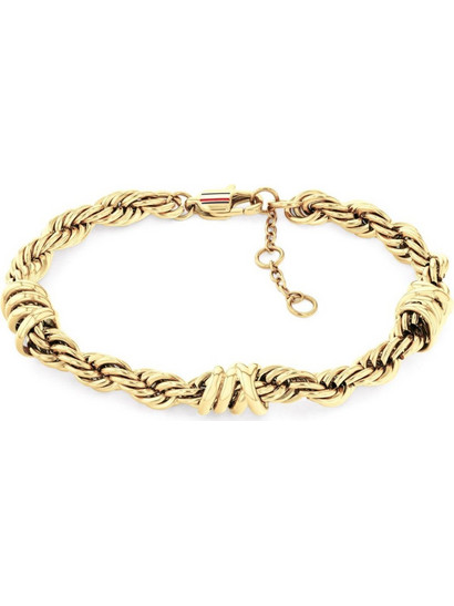 Tommy Hilfiger Γυναικείο Βραχιόλι από Ατσάλι Xρυσό 2781026