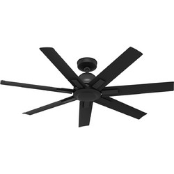 Hunter Sahira 52905 Ανεμιστήρας Οροφής 132cm 20W με Τηλεχειριστήριο Μαύρος