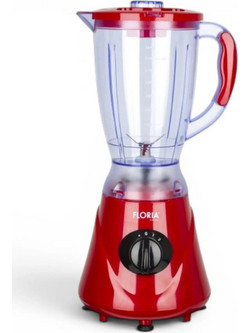 Zilan ZLN7917R Μπλέντερ για Smoothie με Γυάλινη Κανάτα 1.6lt 300W