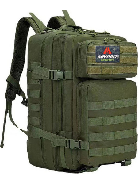 AGVPro Tactical Στρατιωτικό Σακίδιο 45lt Χακί GVR37525