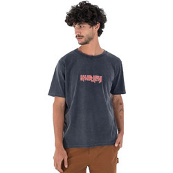 Hurley Ανδρικό Αθλητικό T-Shirt Ανθρακί MTSEU00027-006