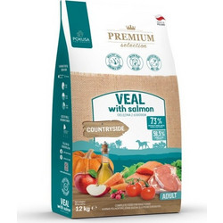 Pokusa Premium Selection Countryside Adult Gluten & Grain Free with Veal & Salmon 12kg