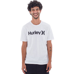 Hurley Ανδρικό Αθλητικό T-Shirt Λευκό MTS0035030-H100