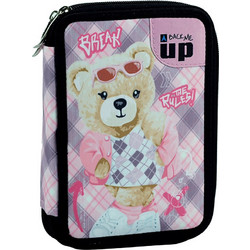 Back Me UP Scotch Bear Κασετίνα Γεμάτη με 2 Θήκες Ροζ 357-43100