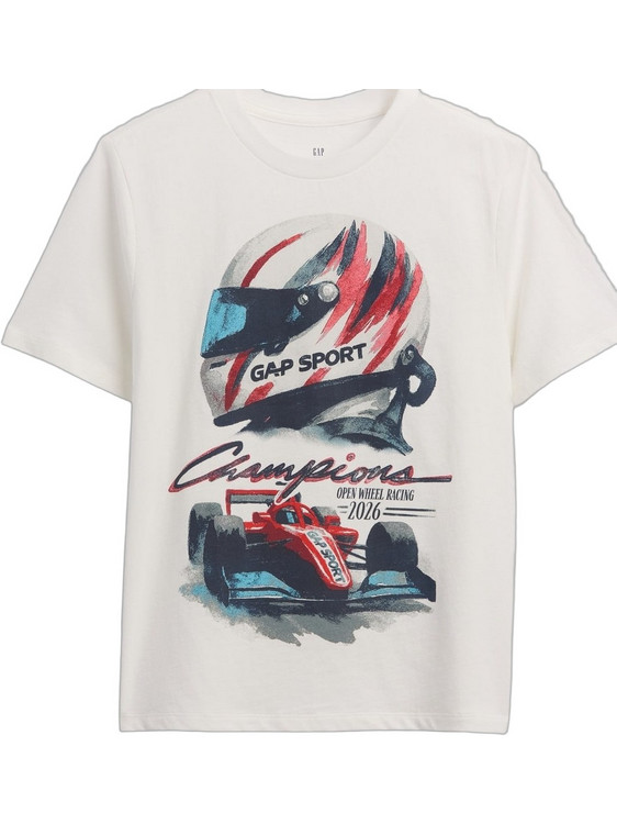 Gap Παιδικό T-Shirt Κοντομάνικο Μπεζ 899685006