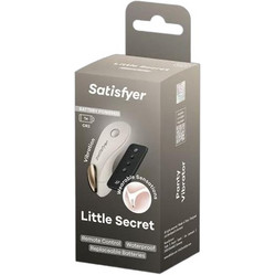 Satisfyer Little Secret Κλειτοριδικός Δονητής για Ζευγάρια με App Control Γκρι