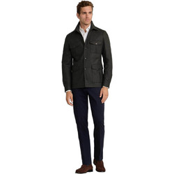 Hackett Ανδρικό Παντελόνι Chino Ελαστικό Slim Εφαρμογή Μαύρο HM2100068R
