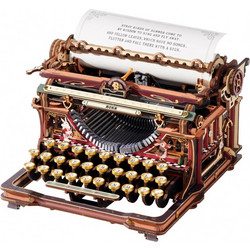 Robotime ROKR Mechanical Typewriter LK703C