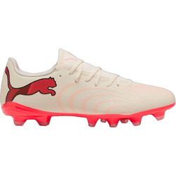 Puma Future 9 Play FG/AG 109170-01 Ποδοσφαιρικά Παπούτσια με Τάπες Μπεζ Πορτοκαλί
