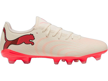 Puma Future 9 Play FG/AG 109170-01 Ποδοσφαιρικά Παπούτσια με Τάπες Μπεζ Πορτοκαλί