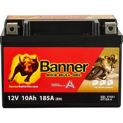 Banner Μπαταρία Μοτοσυκλέτας BGTX12A-4 185A 10Ah
