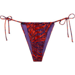 Minerva Hot Tunel Amira Bikini Brazil Animal Print Φούξια Μωβ 90-97724-008