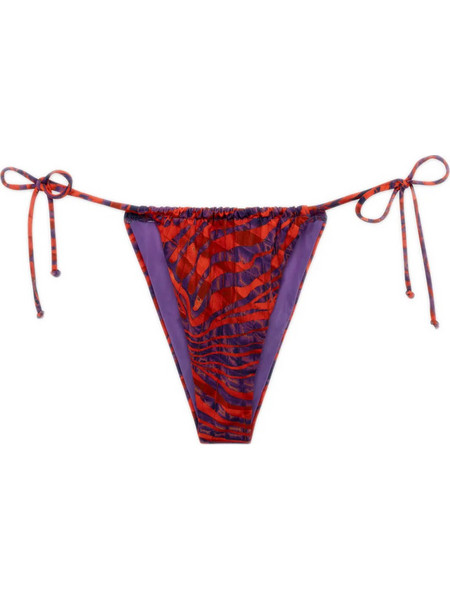 Minerva Hot Tunel Amira Bikini Brazil Animal Print Φούξια Μωβ 90-97724-008