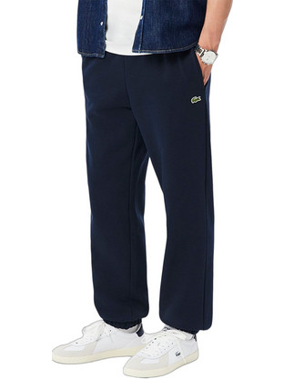 Lacoste Ανδρικό Παντελόνι Φόρμας με Λάστιχο Navy Μπλε XH9207-166