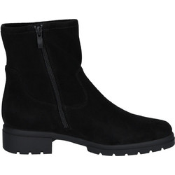 Caprice Γυναικεία Μποτάκια Αστραγάλου Suede Μαύρα 9-25323-47-044