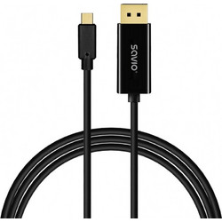 SAVIO CL-207 USB-A to USB-C 2m Black
