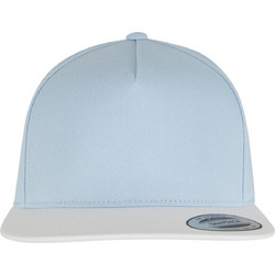 Flexfit Classic 5 Panel Ανδρικό Καπέλο Jockey Snapback Υφασμάτινο Γαλάζιο 6007-04365