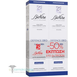 Bionike Defence Deo Active Αποσμητικό Lotion 96h 2x50ml