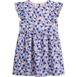 Dpam Blue Mosaic Παιδικό Φόρεμα Floral Λιλά Royal Blue BASOFROB1