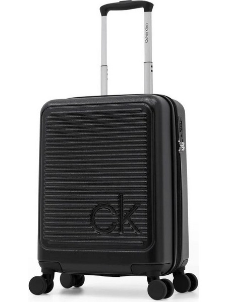 Calvin Klein Horizon LH118H05-BLK Βαλίτσα Καμπίνας 45x35x25cm με 4 Ρόδες Μαύρη