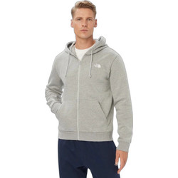 The North Face Ανδρική Ζακέτα Φούτερ με Κουκούλα και Φερμουάρ Γκρι NF0A8EU1-CQO