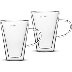 Lamart Σετ Ποτήρια Καφέ Γυάλινα Vaso Tea 220ml 2τμχ LT9028