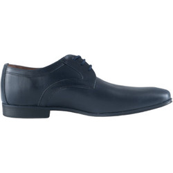Northway Ανδρικά Σκαρπίνια Derby Δερμάτινα Navy Μπλε Mαύρο 534