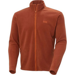 Helly Hansen Ανδρική Ζακέτα Fleece με Φερμουάρ Καφέ 48281-507