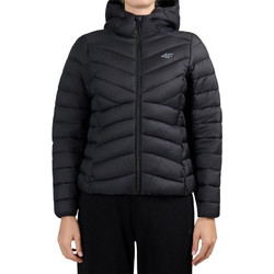 4F Γυναικείο Μπουφάν Puffer Κοντό Μαύρο 4FWAW26TDJAF0924-20S