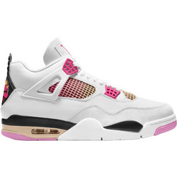 Jordan 4 Retro Ανδρικά Sneakers Μποτάκια Λευκά JA1135-100