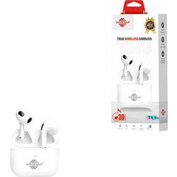 Wisdomup TS4 Ακουστικά Bluetooth Earbud White