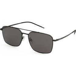 Bolon BL7221 C10 Ανδρικά Γυαλιά Ηλίου Aviator Μεταλλικά Μαύρα με Μαύρο Φακό