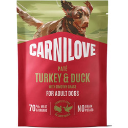 Carnilove Adult Pate Grain Free with Turkey & Duck 300gr