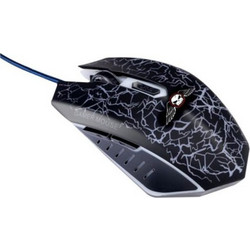 No Fear 26726 Ενσύρματο Gaming Ποντίκι RGB 3200 DPI Black
