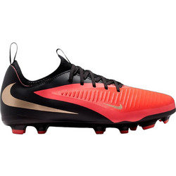 Nike Jr. Phantom 6 Low Academy FG/MG HM9203-600 Παιδικά Ποδοσφαιρικά Παπούτσια με Τάπες Μαύρα Πορτοκαλί