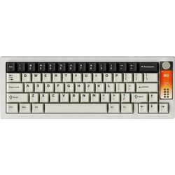 KRUX Drox Ασύρματο Μηχανικό Gaming Πληκτρολόγιο 65% με KRUX Violet Διακόπτες RGB Beige
