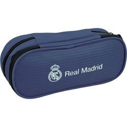 Back Me UP Real Madrid Κασετίνα με 2 Θήκες Μπλε 381-00141