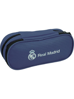Back Me UP Real Madrid Κασετίνα με 2 Θήκες Μπλε 381-00141