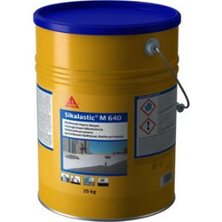Sika Sikalastic M 640 Ελαστομερές Στεγανωτικό Ταράτσας Λευκό Γκρι 6kg