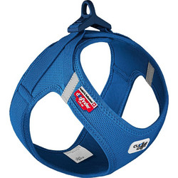 Curli Clasp Air-Mesh Σαμαράκι Σκύλου Γιλέκο Μπλε Small