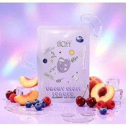 Fluff Blueberry Juicy Sheet Μάσκα Προσώπου για Ενυδάτωση 40gr