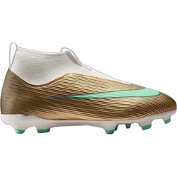 Nike Jr Mercurial Superfly 11 Academy "Kylian Mbappe" MG IR0790-701 Παιδικά Ποδοσφαιρικά Παπούτσια με Τάπες και Καλτσάκι Χρυσά Λευκά
