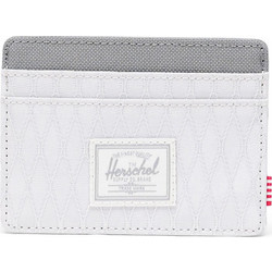 Herschel Μικρό Υφασμάτινο Γυναικείο Πορτοφόλι Καρτών Λευκό Charlie