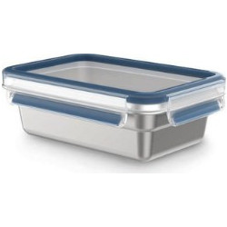 Tefal Δοχείο Φαγητού Inox 800ml Ασημί Μπλε