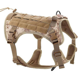 Tactical Σαμαράκι Σκύλου Γιλέκο Καφέ Μπεζ Small