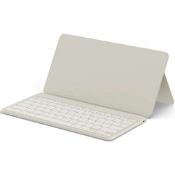 Satechi OntheGo Βάση Tablet Γραφείου με Πληκτρολόγιο Beige
