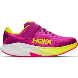 Hoka Rincon 4 Παιδικά Αθλητικά Παπούτσια για Τρέξιμο Φούξια Κίτρινα 1168875-FSF