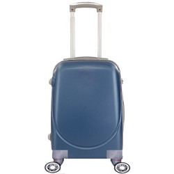 Ormi PS219-18 Βαλίτσα Καμπίνας 55x35x20cm με 4 Ρόδες Μπλε